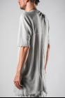 Boris Bidjan Saberi ONE PIECE TS REGULAR FIT Faded Light grey Short Sleeve T-shirt