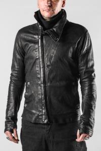 Isaac Sellam High-neck Asymmetric Leather Jacket