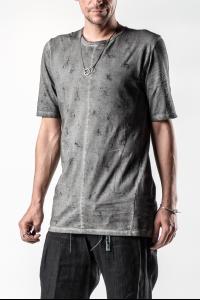 D.HYGEN Over Stone Cold Dyed 1/2 Sleeve  T-Shirt