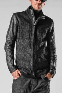 Boris Bidjan Saberi J1 Adjustable Mesh Layer Reversed + Full Grain Bock Leather Jacket