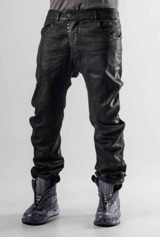 11 By BBS P1C Coated Slim-fit Trousers