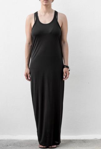 Isabel Benenato Vest dress black