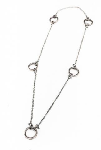 CHIN TEO 038 TRANSFUSION 5 RINGS NECKLACE