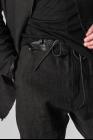 D.HYGEN leather belt trousers
