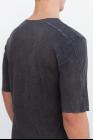 Giovanni Cavagna Washed, Dyed Raw Edge T-shirt