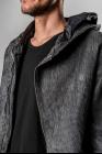 Giorgio Brato Laser Cut Hooded Leather Jacket