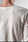 Un-Namable Raw Hem Three Quarter Sleeve T-shirt