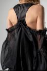 Phaédo Studios Draped Open Shoulder Silk Dress