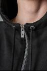 Ianua “Seattle” Cropped Zipped Integrated Bra Hoodie