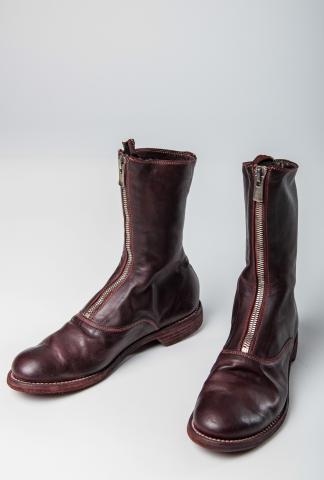 Guidi 310 CV23T Soft Horse Full Grain Leather Tall Front-zip Boots