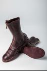 GUIDI 310 CV23T Soft Horse Full Grain Leather Tall Front-zip Boots