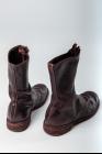 GUIDI 310 CV23T Soft Horse Full Grain Leather Tall Front-zip Boots