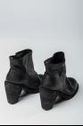 GUIDI 3007 Baby Calf Reversed Leather Slip-on Heels