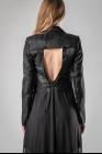 Isabel Benenato Open Back Jacquard Blazer