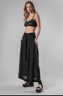 Isabel Benenato Side Slit Wide Pants