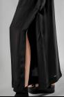 Isabel Benenato Side Slit Wide Pants