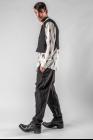 Aleksandr Manamis Metal Blend Trousers with Suspenders
