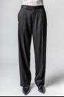 Haider Ackermann wider elastic band pants with sid