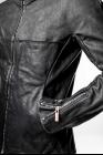 IERIB High Neck Vintage Hardware Japanese Soft Horse Leather Jacket