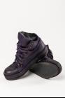James Kearns Reversed Horse Leather High-top 8Hole LB Sneakers