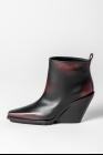 Ann Demeulemeester Wedge Heels (Asportabile Nero/Bordeaux)