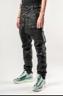 11 By BBS P4B Dye Blasted baggy Jeans with Buckle