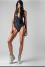 Barbara Bologna “DNA” Print Hooded Swimsuit