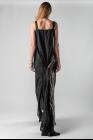 Un-Namable Striped Panel Long Dress with Back Button Closure