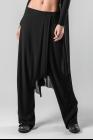 Pal Offner Fold Over Loose Low-crotch Trousers