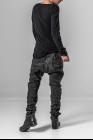 Boris Bidjan Saberi P13HS TF Hand-Stitched Vinyl Processed Jeans