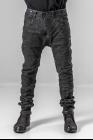 Boris Bidjan Saberi P13HS TF Hand-Stitched Vinyl Processed Jeans