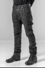 Boris Bidjan Saberi P13HS TF Hand-Stitched Vinyl Processed Jeans