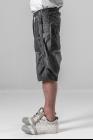 Boris Bidjan Saberi P27 Cold Dyed Adjustable Low-crotch Shorts