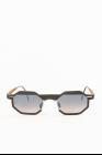 Hapter Octagonal Steel + Textured Rubber Sunglasses