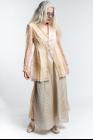 A Tentative Atelier Jonquill Translucent Silk and Metal Blend Blazer