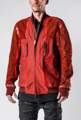 Boris Bidjan Saberi J3 Seam Taped, Micro Dyed, Reversible Leather Jacket