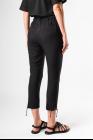 Ann Demeulemeester Rope Cuff Trousers (Rivale + Rigatino Black)