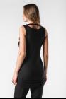 Ann Demeulemeester Double Ribbed Hems Tank Top (Aura Black)