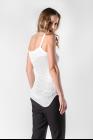 Ann Demeulemeester Net Layered Tank Top (Aura and Baufra White)