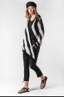 Ann Demeulemeester Asymmetric Knitted Cardigan (Egil Black)