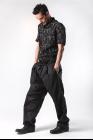 Individual Sentiments Textured Loose Waist Baggy Trousers