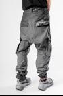 11 By BBS P21B Dirty Grey Technical Cargo Trousers