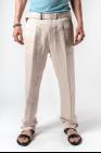 Ann Demeulemeester Straight Cut Integrated Belt Trousers (Alfonze Rosy)