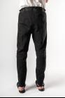 Ann Demeulemeester Laced Waistband, Partially Cuffed Trousers (Palomar + Bastiaan Black)