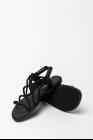 Ann Demeulemeester Rope and Leather Sandals (Tuscon Nero)