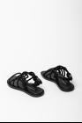 Ann Demeulemeester Rope and Leather Sandals (Tuscon Nero)