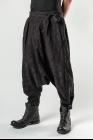 Aleksandr Manamis Flora Weave Low Crotch Trousers with Knot Suspenders