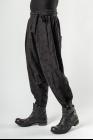 Aleksandr Manamis Flora Weave Low Crotch Trousers with Knot Suspenders