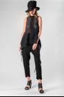 Isabel Benenato Draped Pullable Buttoned Top