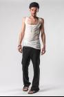 Ann Demeulemeester Low Cut Tank Top (Aura Ecru)